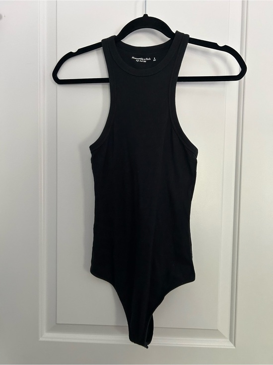 Abercrombie & Fitch Tops - Abercrombie Ribbed Black Bodysuit